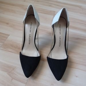 CL colorblock heels